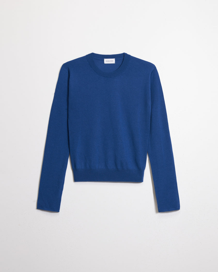 Scaglione ROUND NECK SLIM KASHSILK LIMONGES