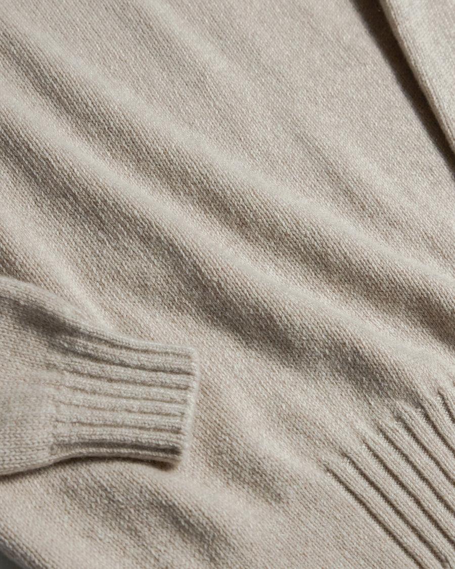 Scaglione ROUND NECK SOFT HYBRD CASHMERE BEIGE