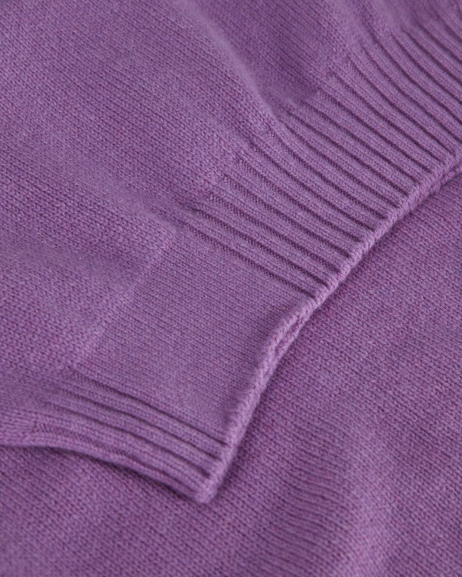 Scaglione ROUND NECK SOFT HYBRD CASHMERE LILAC