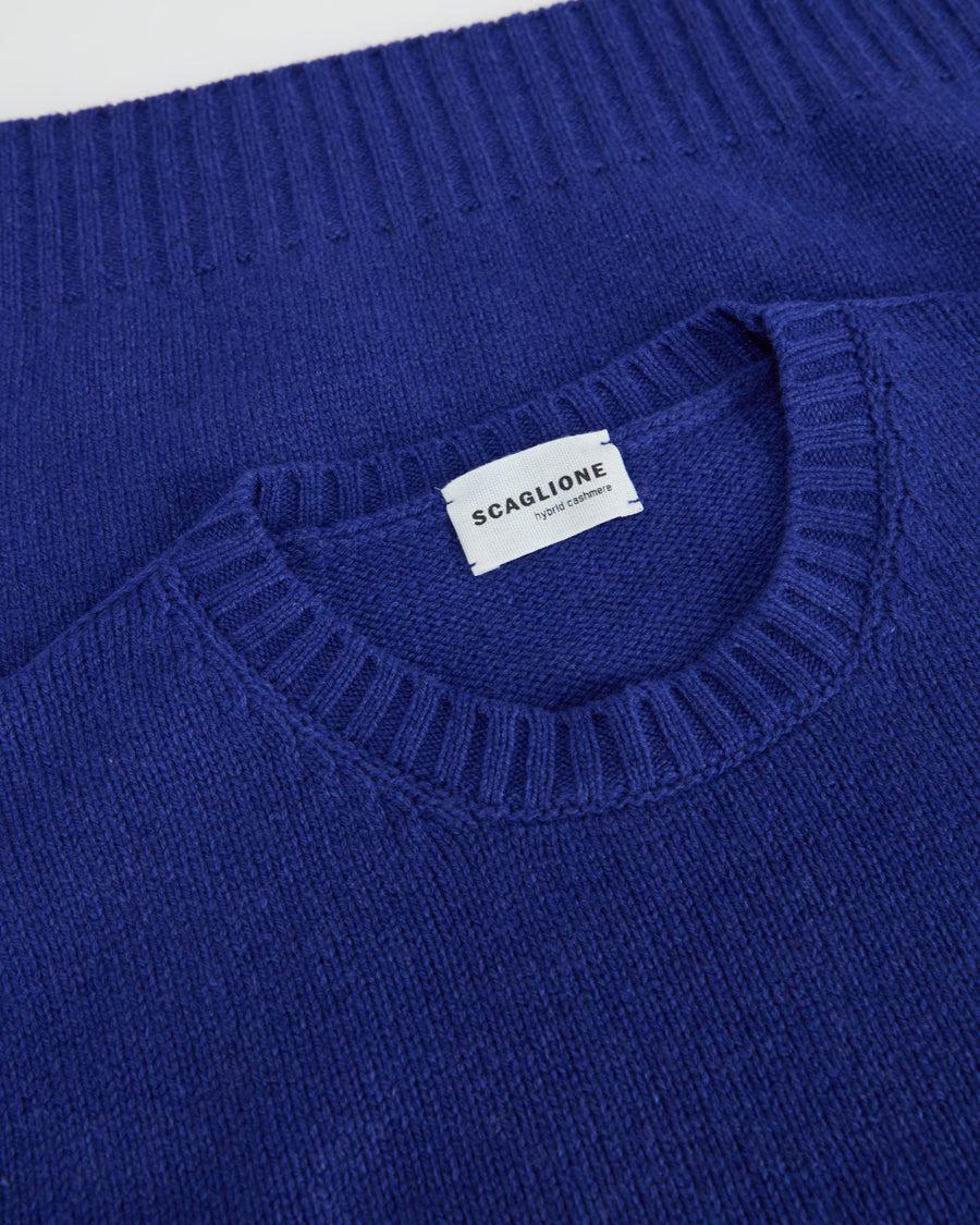 Scaglione ROUND NECK SOFT HYBRD CASHMERE LIMONGES