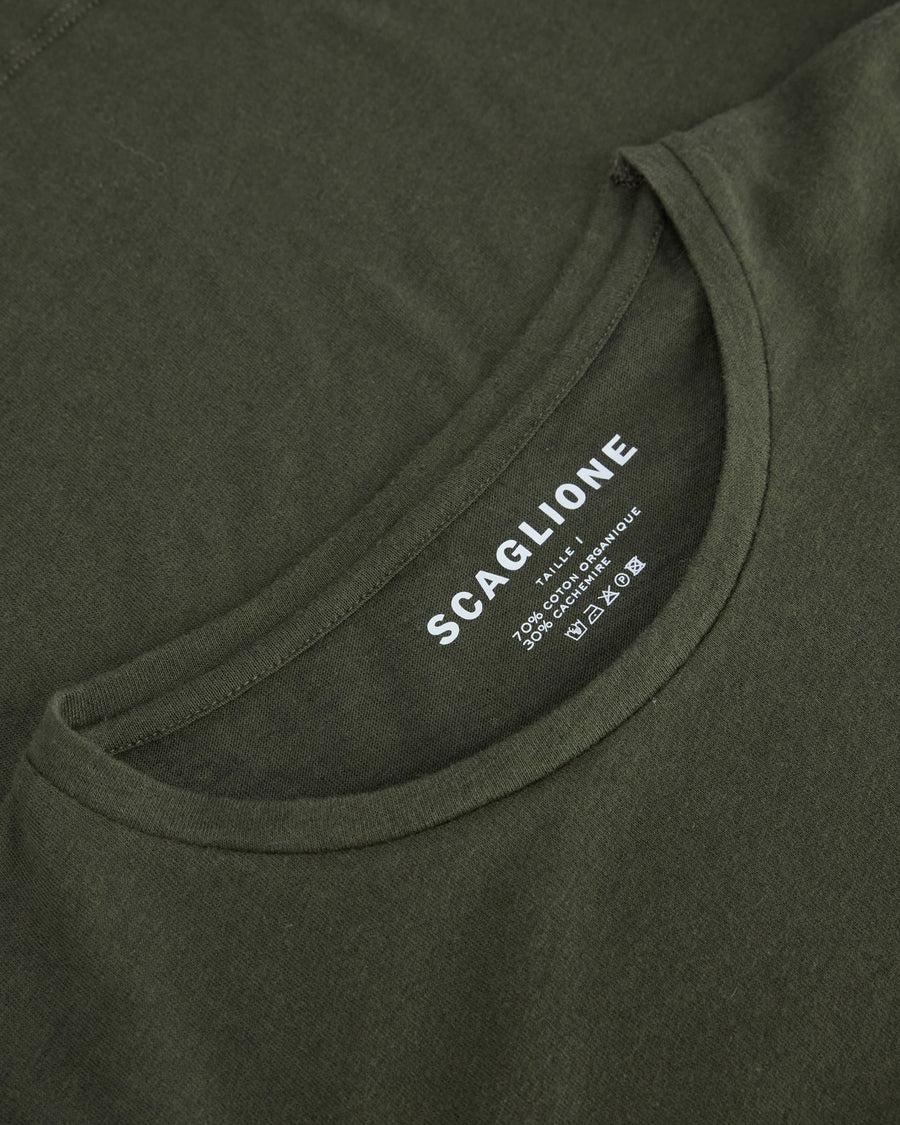 Scaglione ROUNDNECK BASIC CASH/COT FOREST