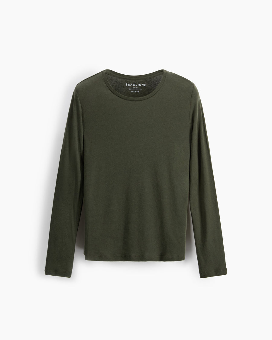 Scaglione ROUNDNECK BASIC CASH/COT FOREST