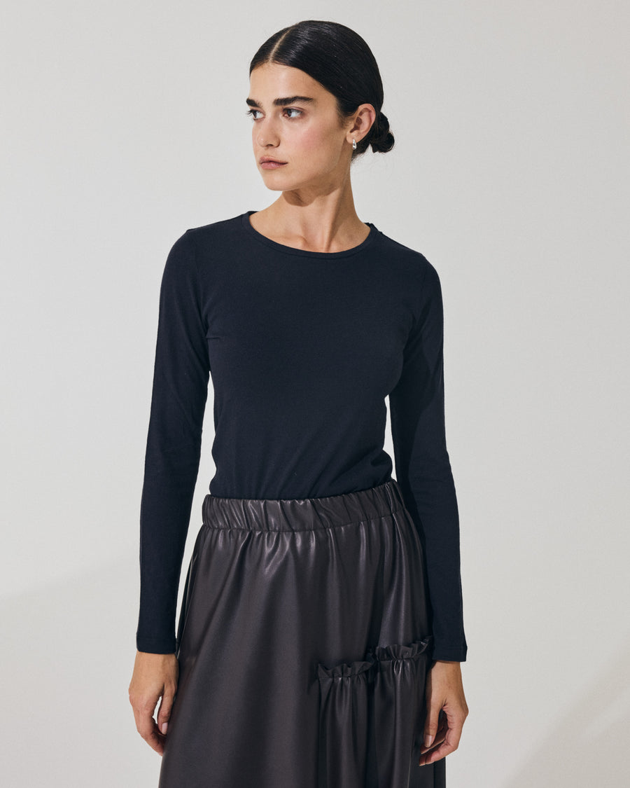 Scaglione ROUNDNECK BASIC CASH/COT MARINE