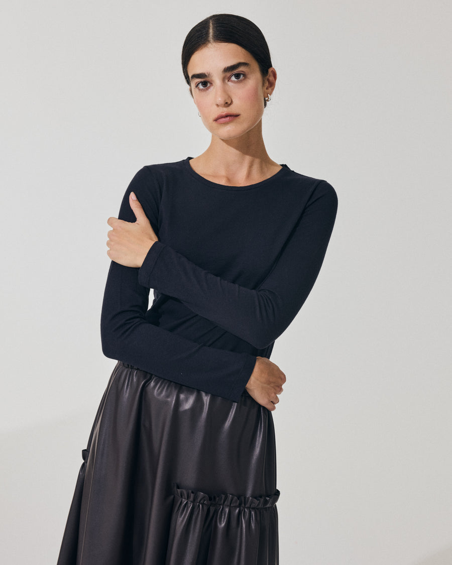 Scaglione ROUNDNECK BASIC CASH/COT MARINE