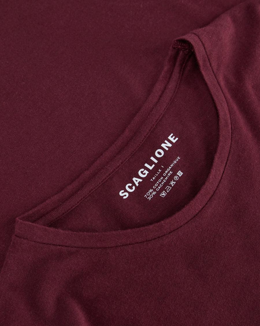Scaglione ROUNDNECK BASIC CASH/COT PRUNE
