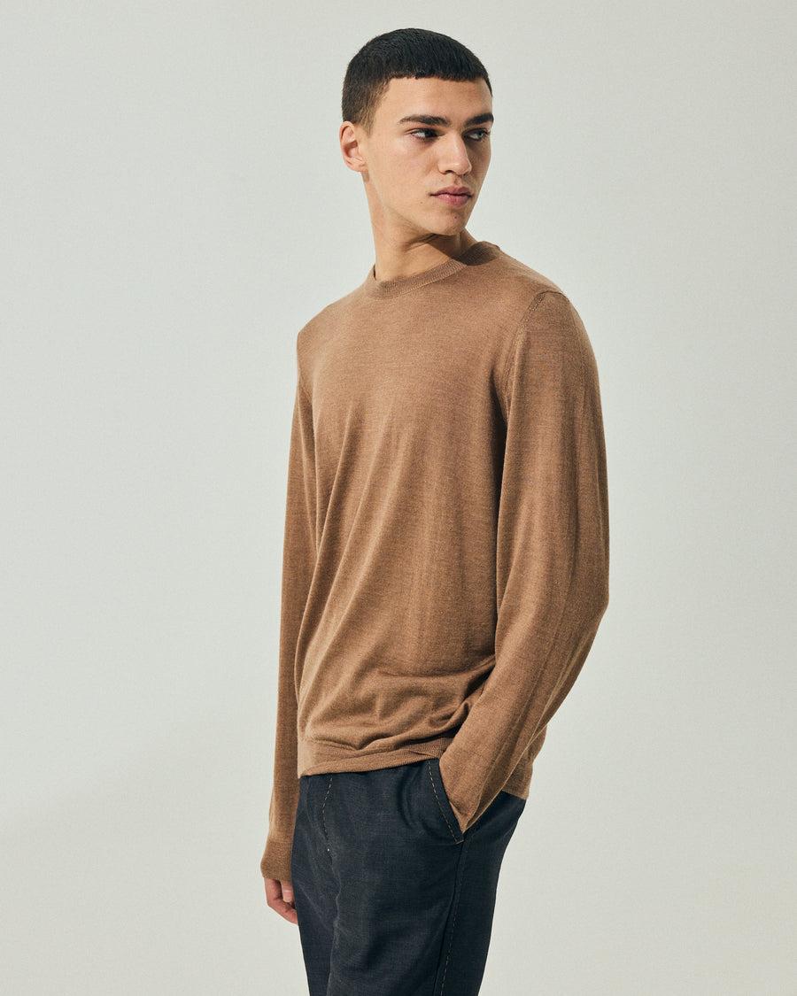 Scaglione ROUNDNECK FINELUX CAMEL