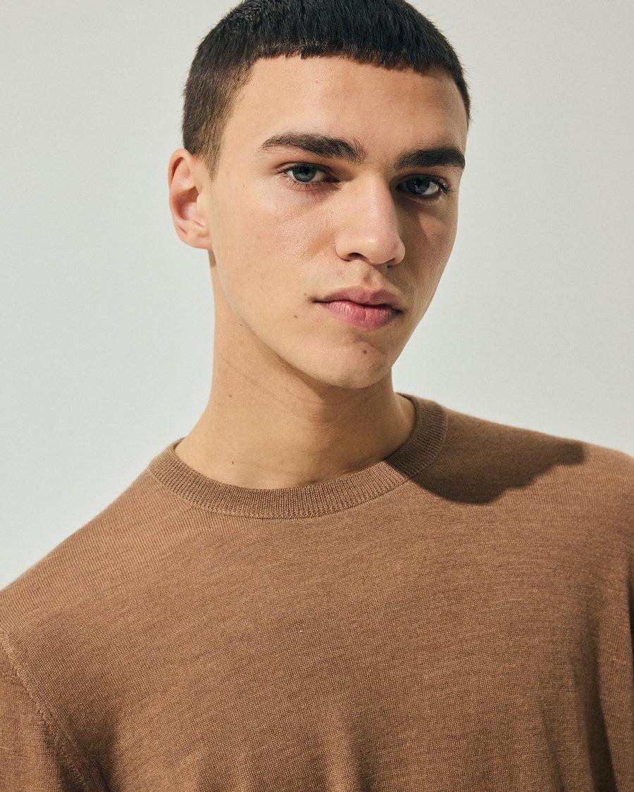 Scaglione ROUNDNECK FINELUX CAMEL