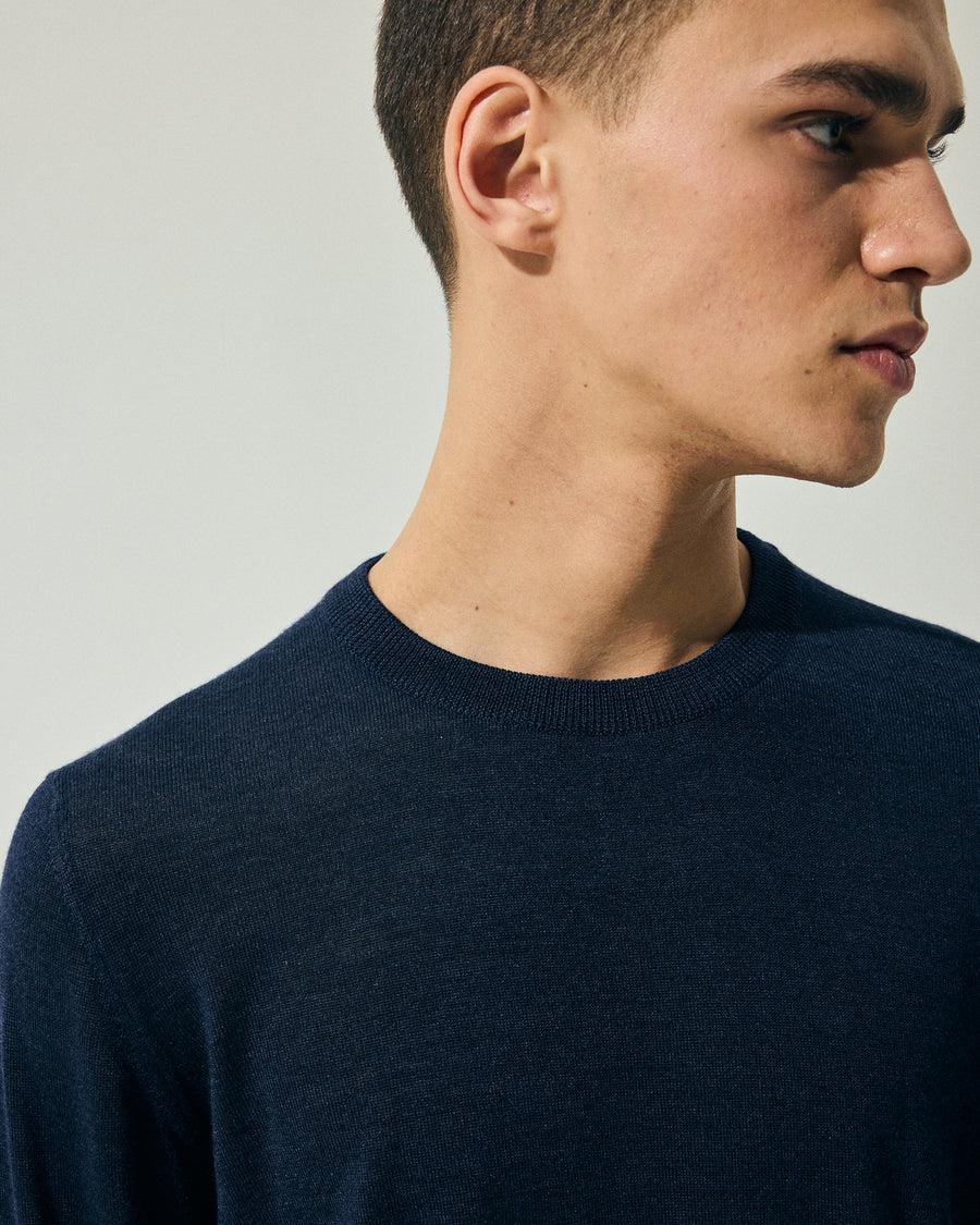 Scaglione ROUNDNECK FINELUX NAVY