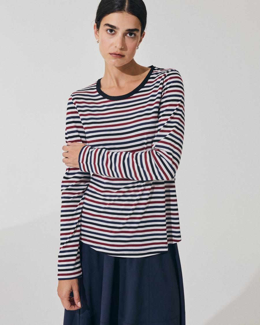 Scaglione ROUNDNECK RIGA MULTICOLOR BLU