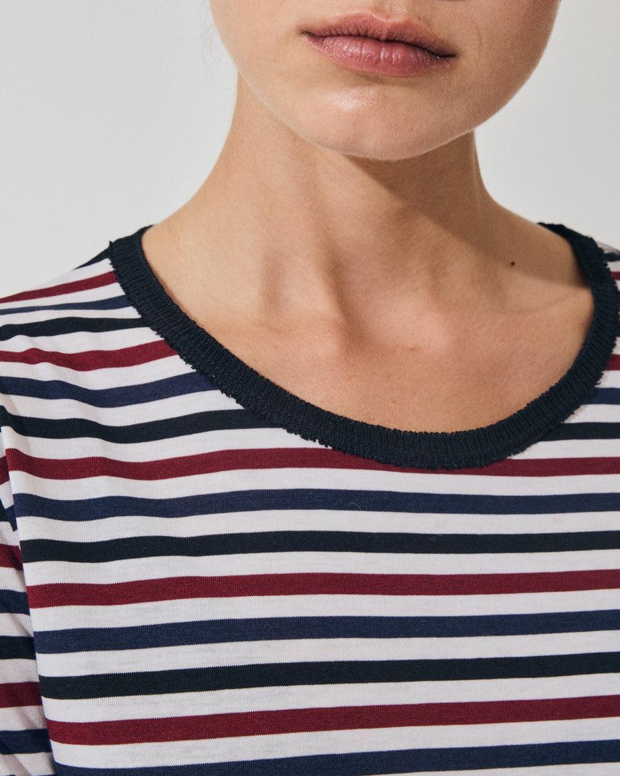 Scaglione ROUNDNECK RIGA MULTICOLOR BLU