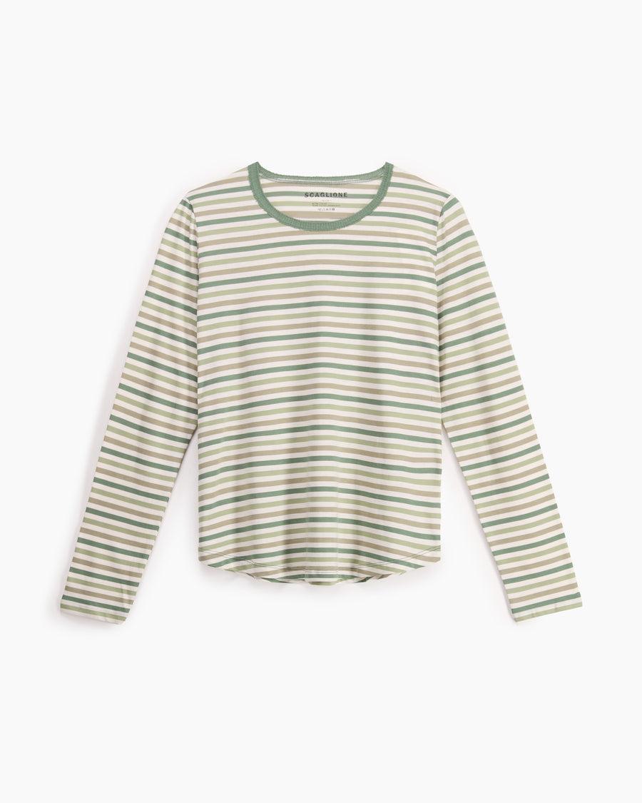 Scaglione ROUNDNECK RIGA MULTICOLOR VERDE