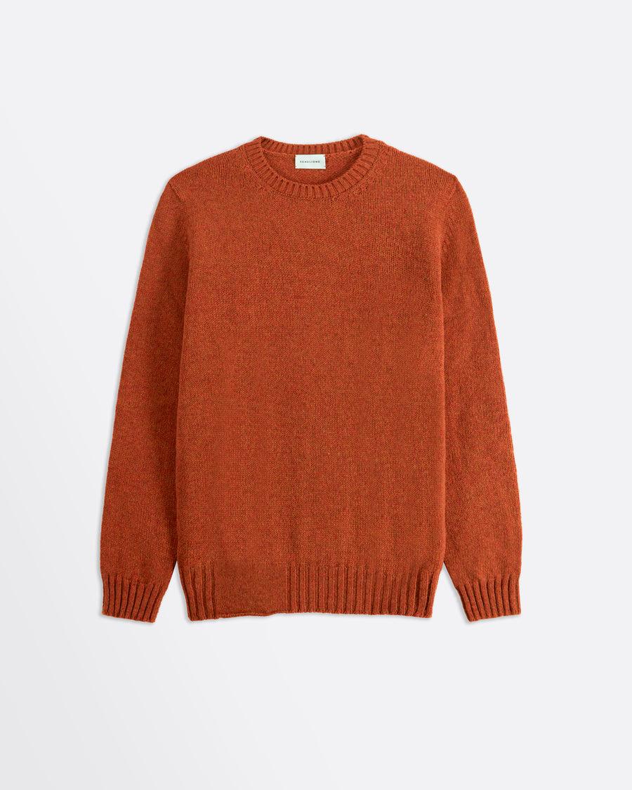 Scaglione ROUNDNECK SEAMLESS SOFTWOOL RHUM