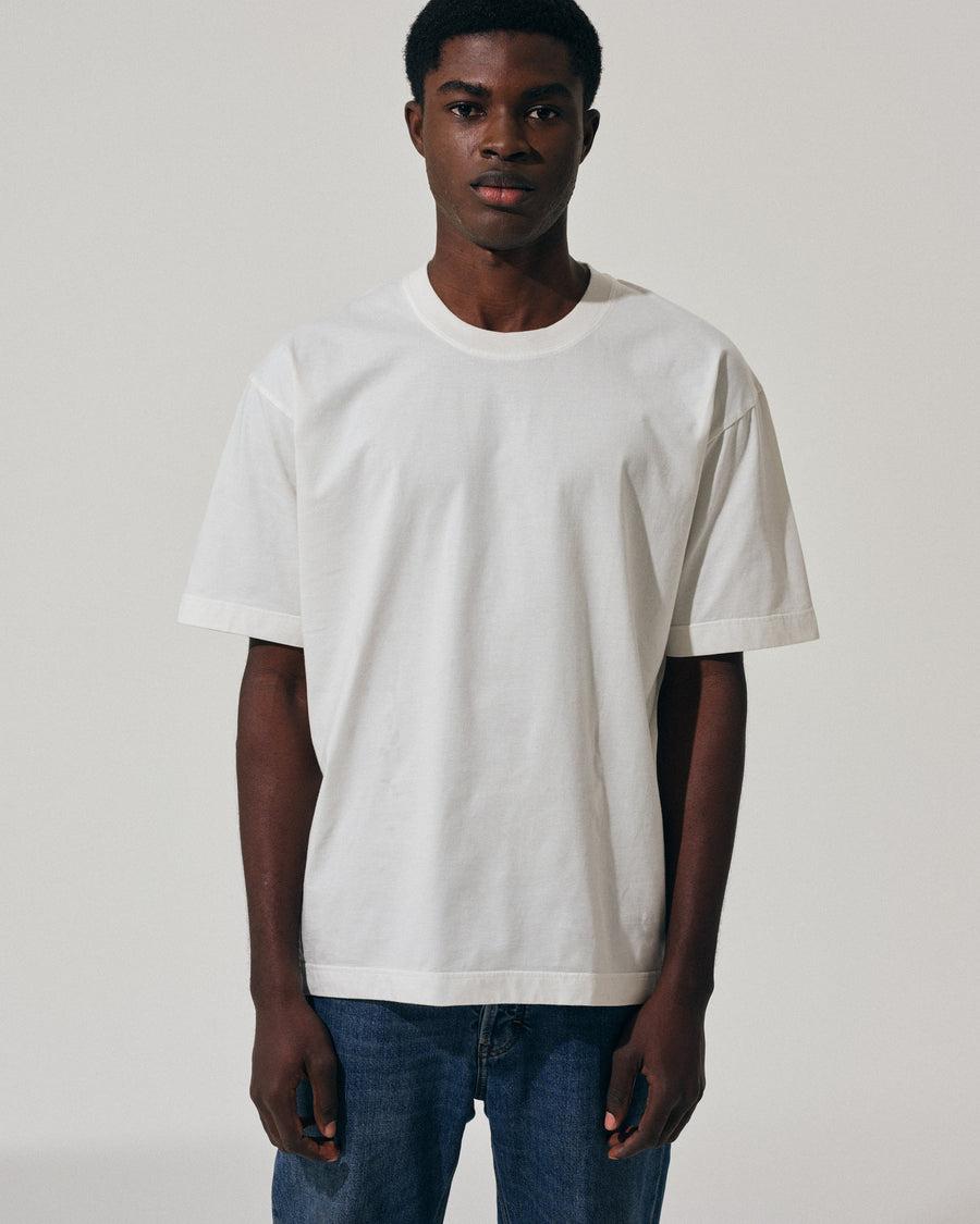 Scaglione T-SHIRT OVER J.COT MILK