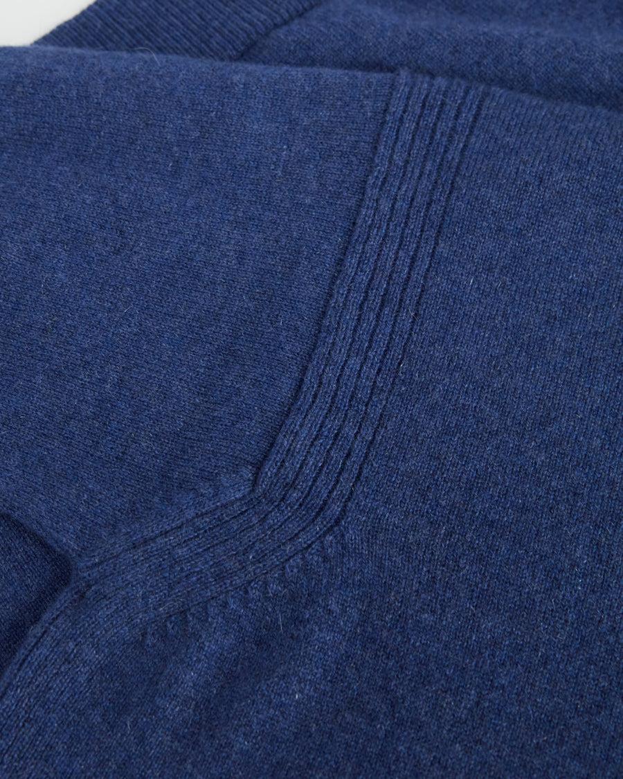 Scaglione T-SHIRT RIBBED SIDES DENIM