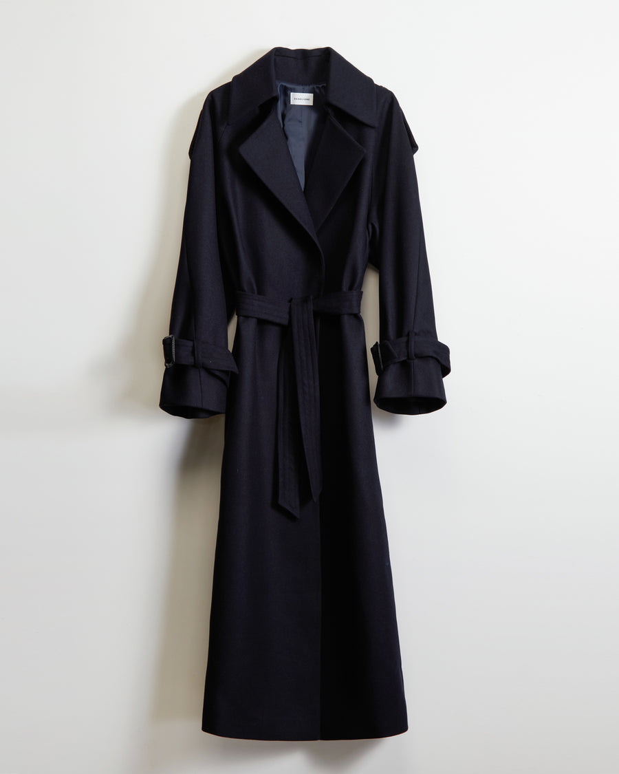 Scaglione TRENCHCOAT BLACK