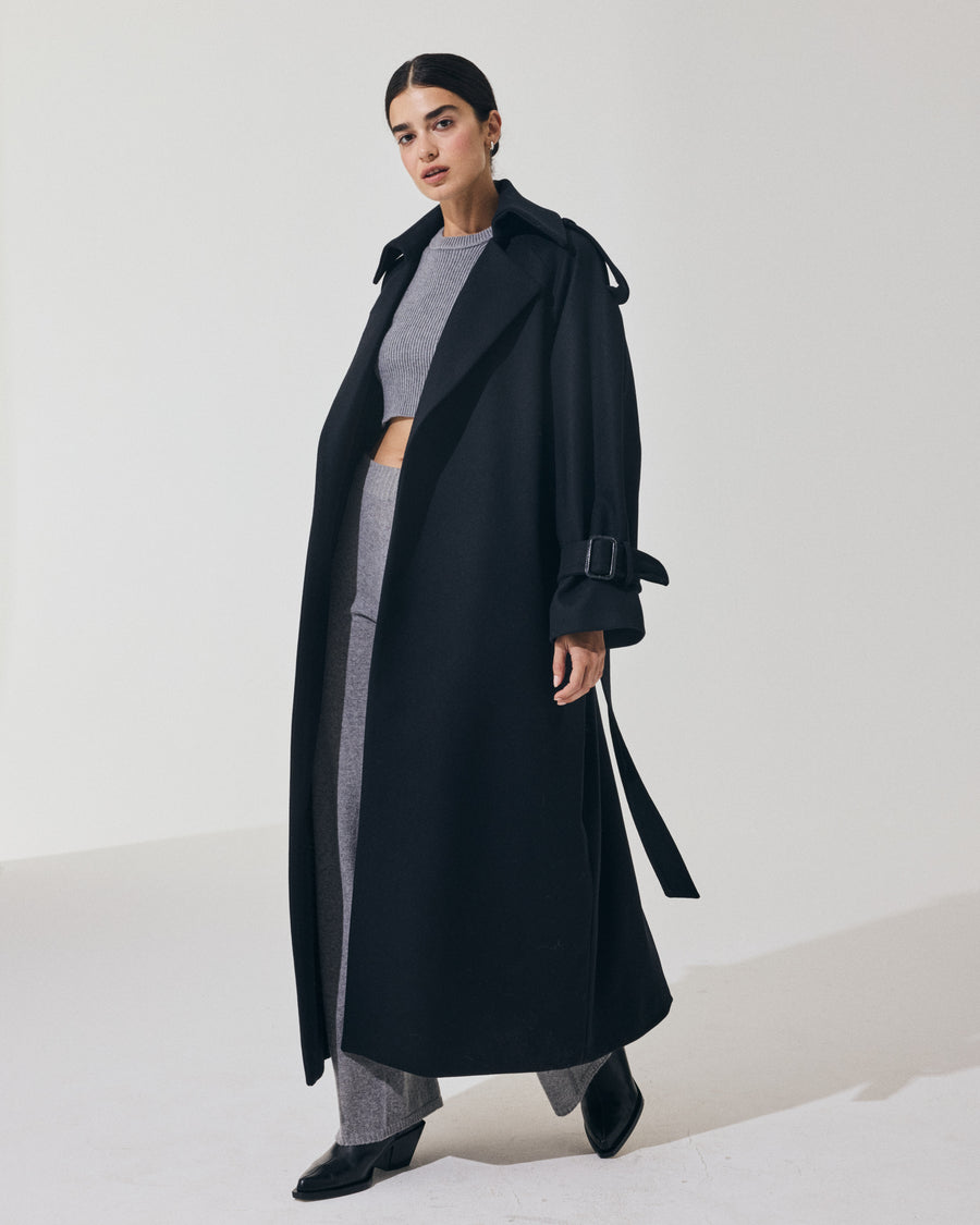 Scaglione TRENCHCOAT NAVY