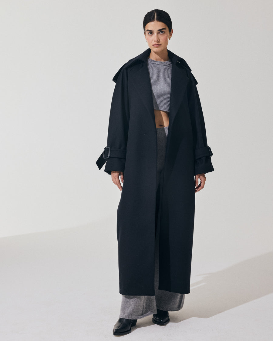 Scaglione TRENCHCOAT NAVY