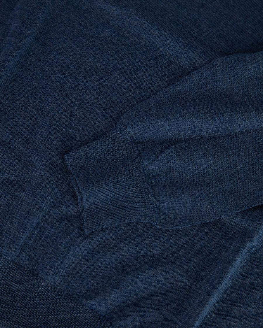 Scaglione TURTLE NECK FINELUX DENIM