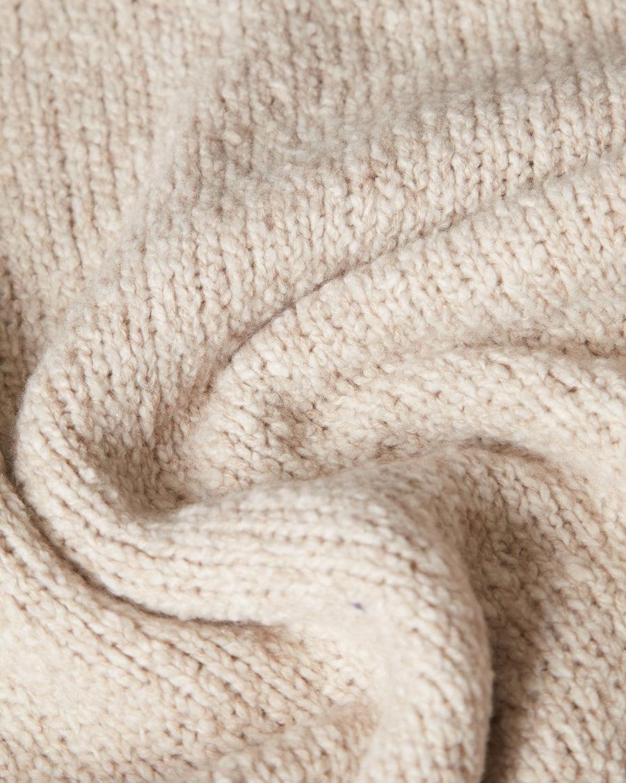 Scaglione TURTLE NECK MAXI CASHMOULINE' SAND