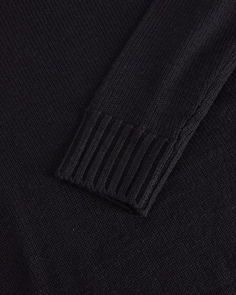 Scaglione TURTLE NECK MERINO SOFT BLACK