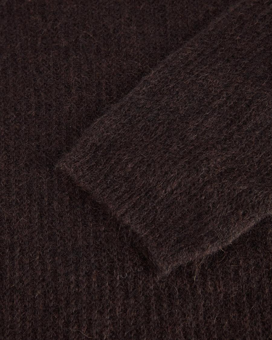 Scaglione TURTLE NECK RAGLAN FISHERMAN EBANO