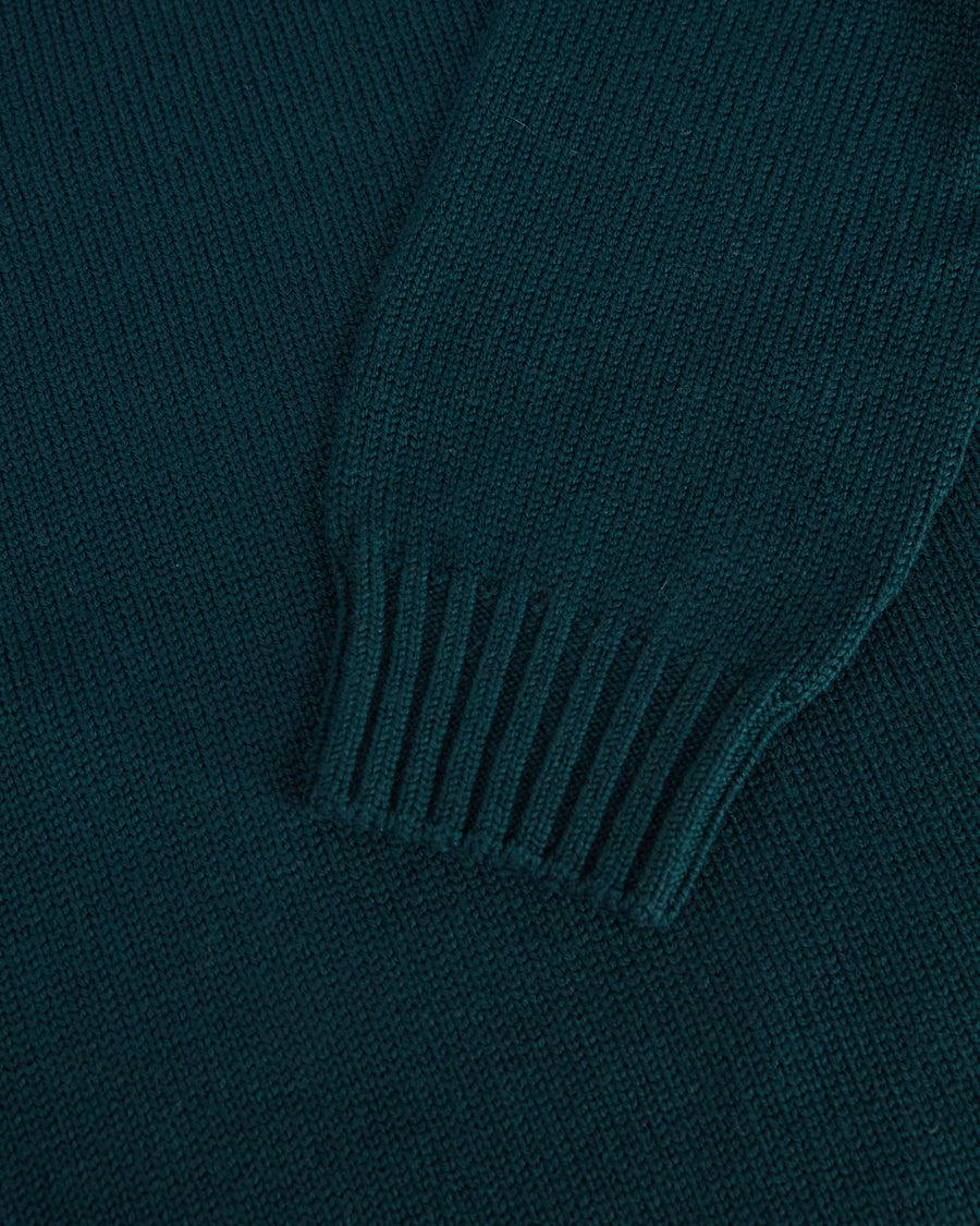 Scaglione TURTLE NECK RAGLAN SOFT MERINO FOREST