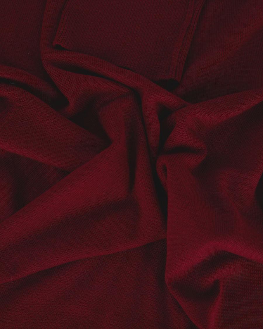 Scaglione TURTLE NECK SEAMLESS MERINO MERLOT