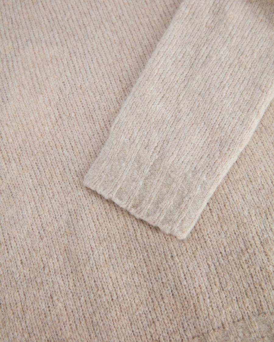 Scaglione TURTLE NECK SEAMLESS PUFFED BEIGE