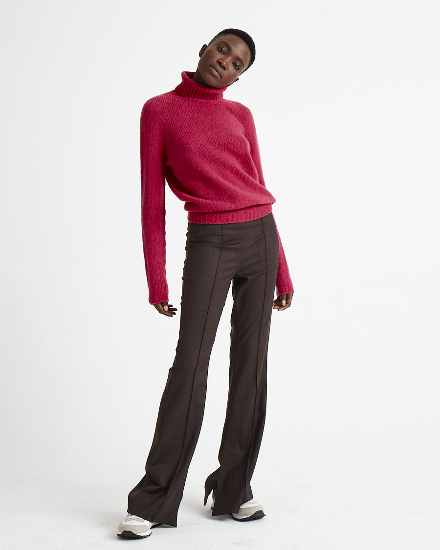 Scaglione TURTLE NECK SEAMLESS PUFFED DAHLIA