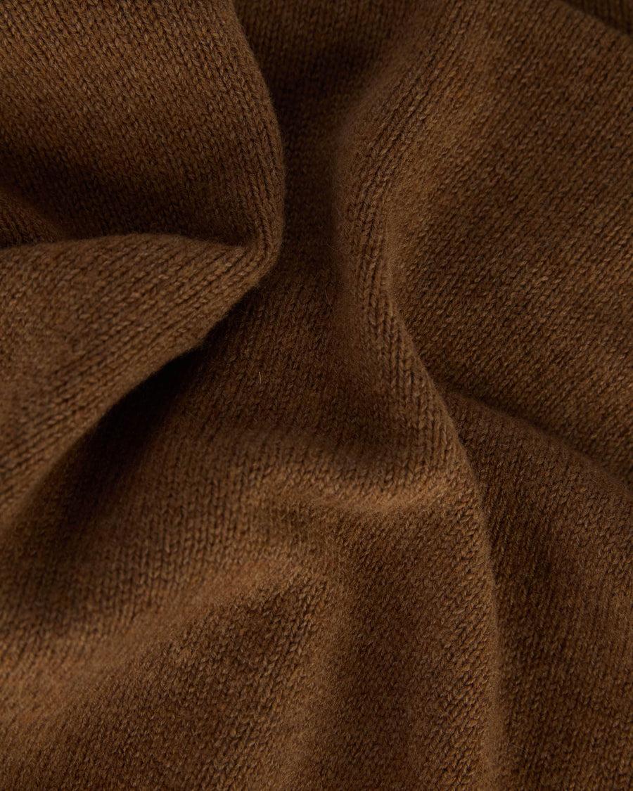Scaglione TURTLE NECK SEAMLESS SOFTWOOL RUST