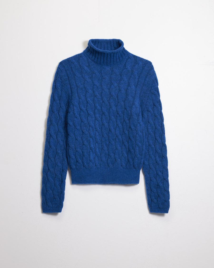 Scaglione TURTLE NECK SLIM CABLES LIMONGES