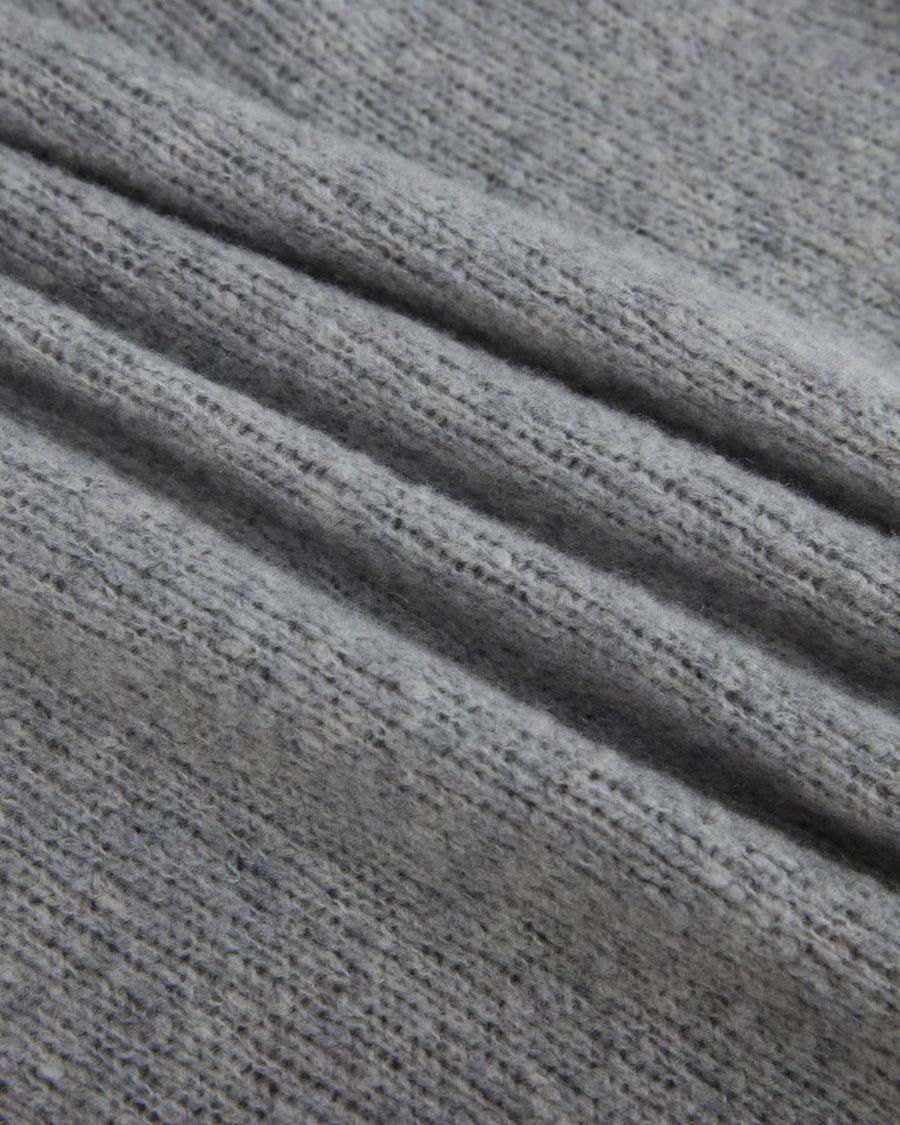 Scaglione TURTLE NECK SLIM PUFFED CASHMERE GREY