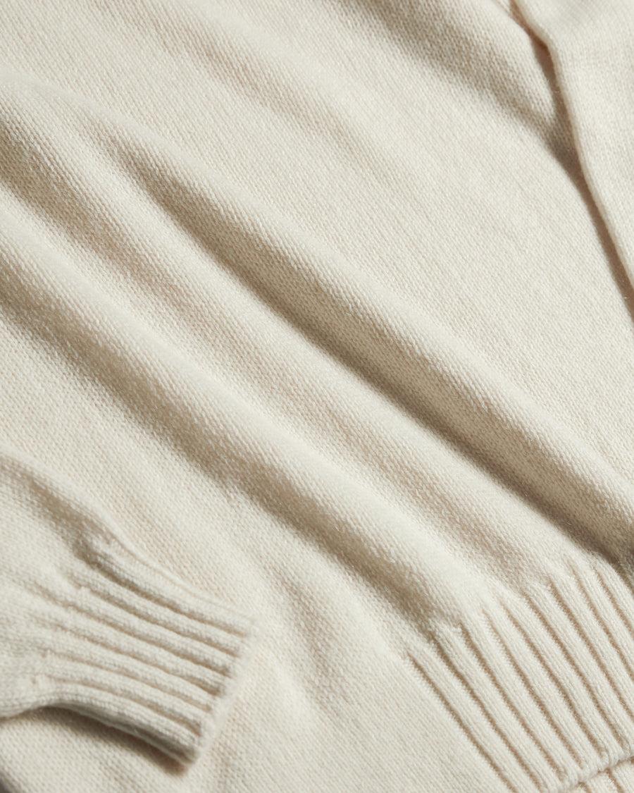 Scaglione TURTLE NECK SOFT HYBRD CASHMERE MILK