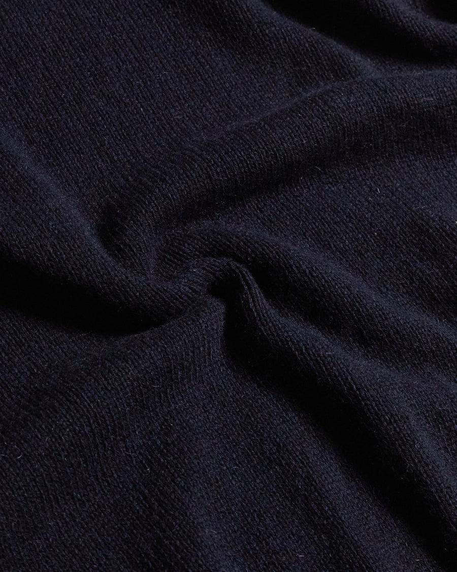 Scaglione TURTLE NECK SOFT HYBRD CASHMERE NAVY