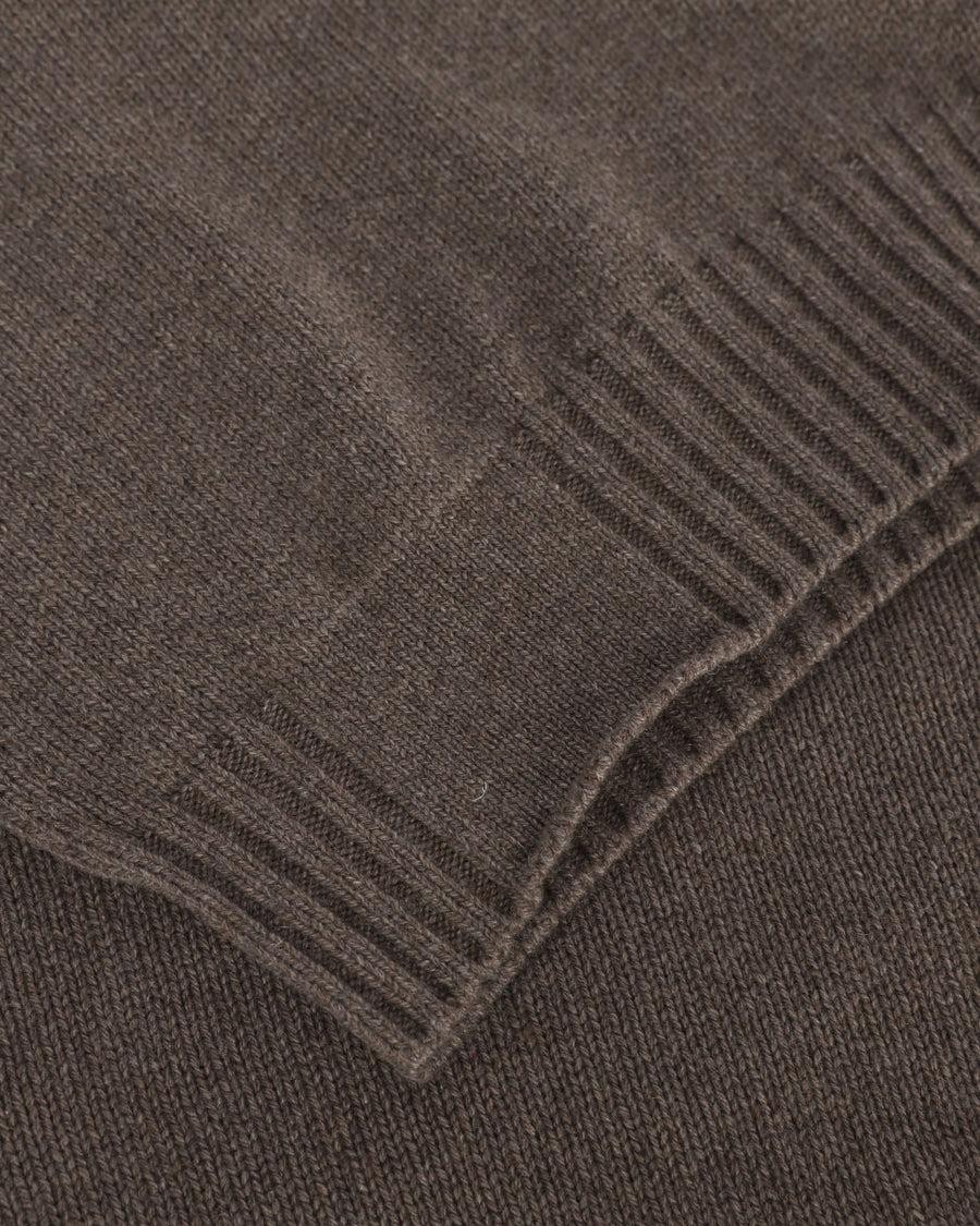 Scaglione TURTLE NECK SOFT HYBRD CASHMERE TAUPE