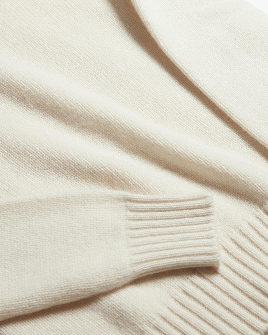 Scaglione TURTLE NECK SOFT HYBRID CASHMERE MILK
