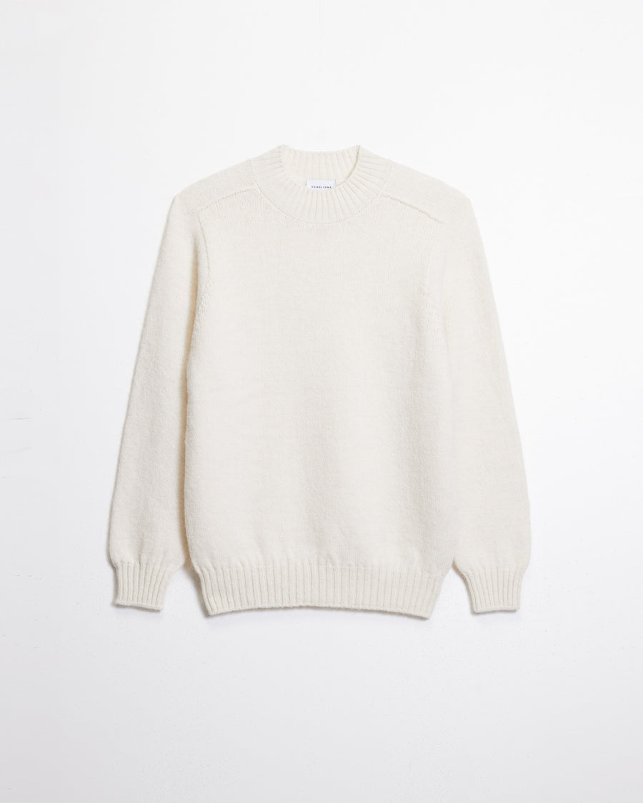 Scaglione TURTLE NECK SPALLA MARTELLO MILK