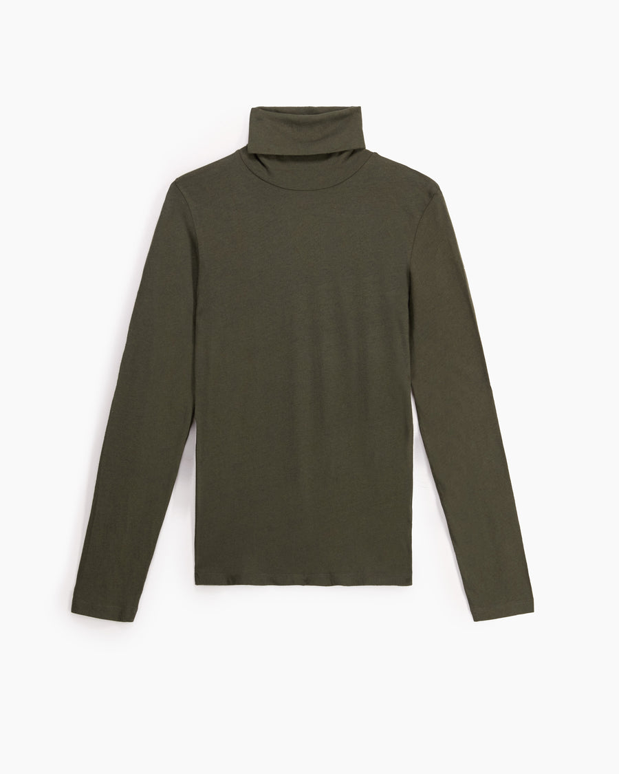 Scaglione TURTLENECK BASIC CASH/COT FOREST