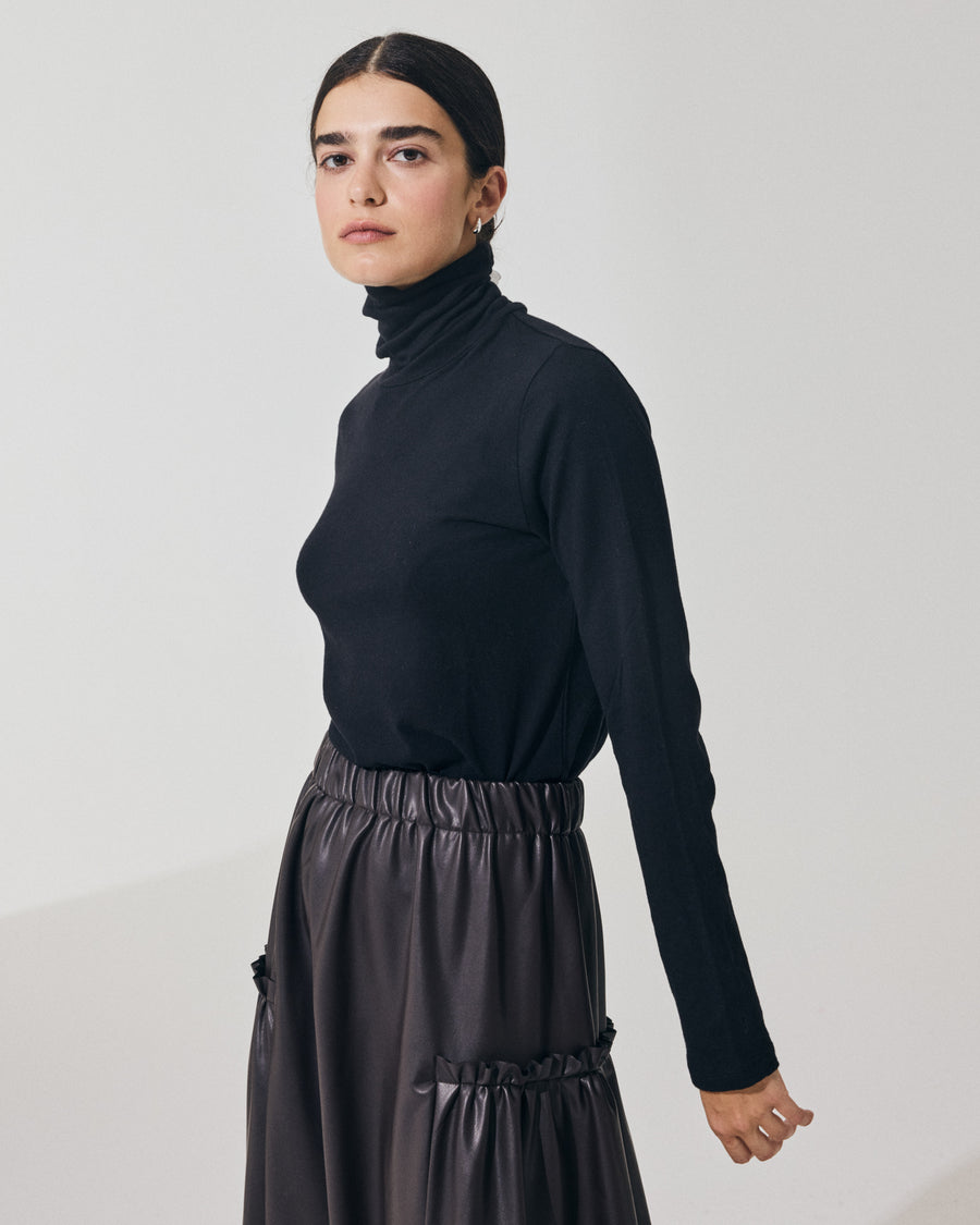 Scaglione TURTLENECK BASIC CASH/COT NERO