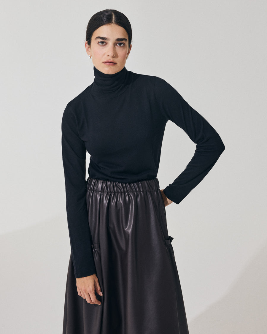 Scaglione TURTLENECK BASIC CASH/COT NERO