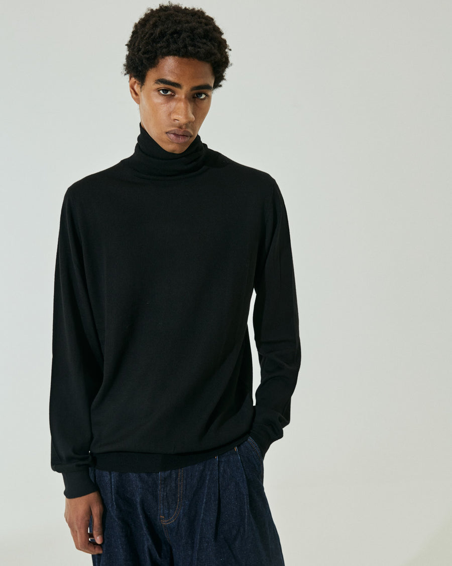 Scaglione TURTLENECK FINELUX BLACK