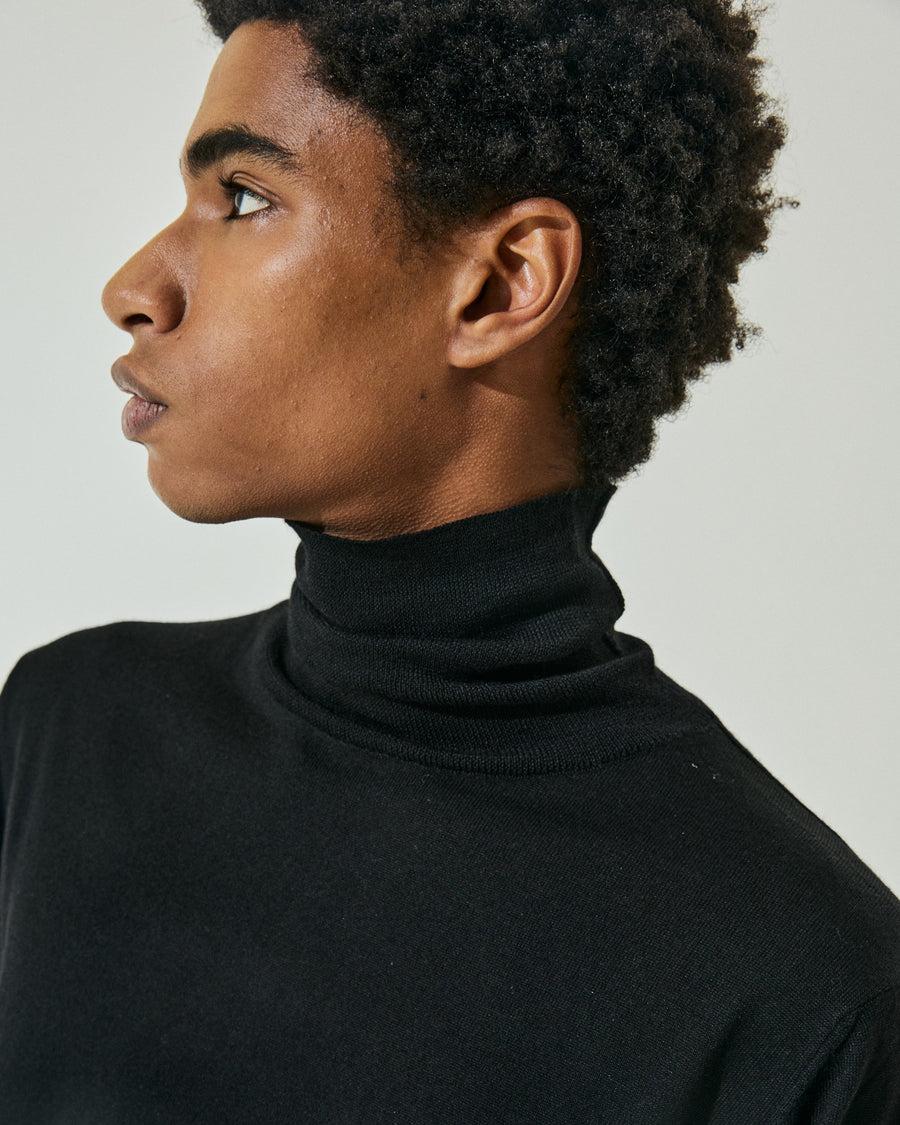 Scaglione TURTLENECK FINELUX BLACK
