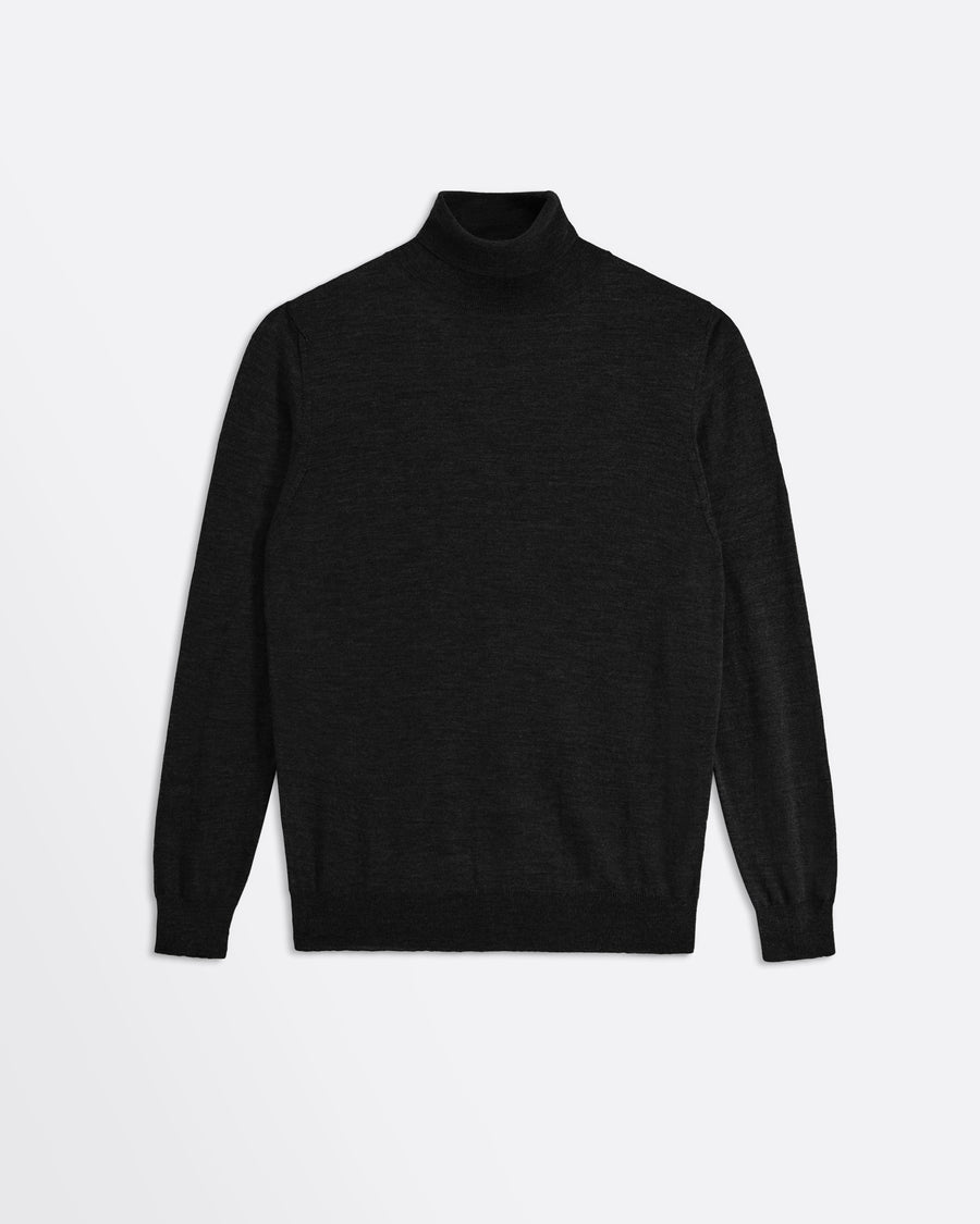 Scaglione TURTLENECK FINELUX BLACK