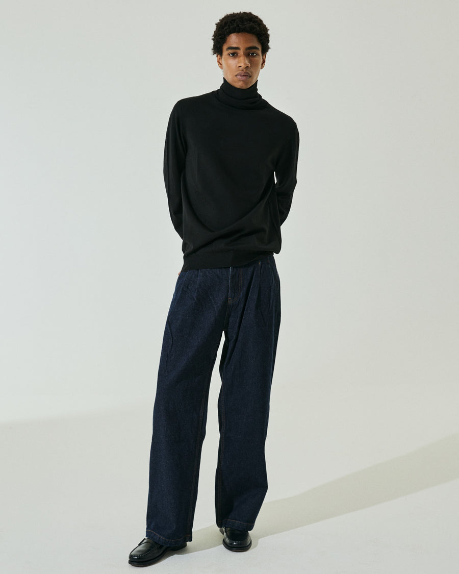 Scaglione TURTLENECK FINELUX BLACK