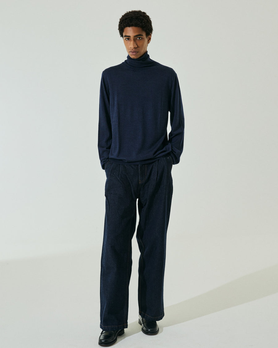 Scaglione TURTLENECK FINELUX NAVY