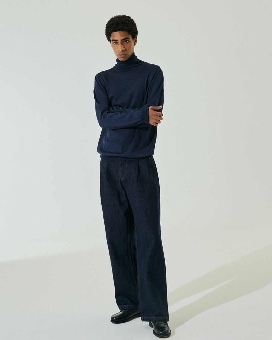 Scaglione TURTLENECK FINELUX NAVY