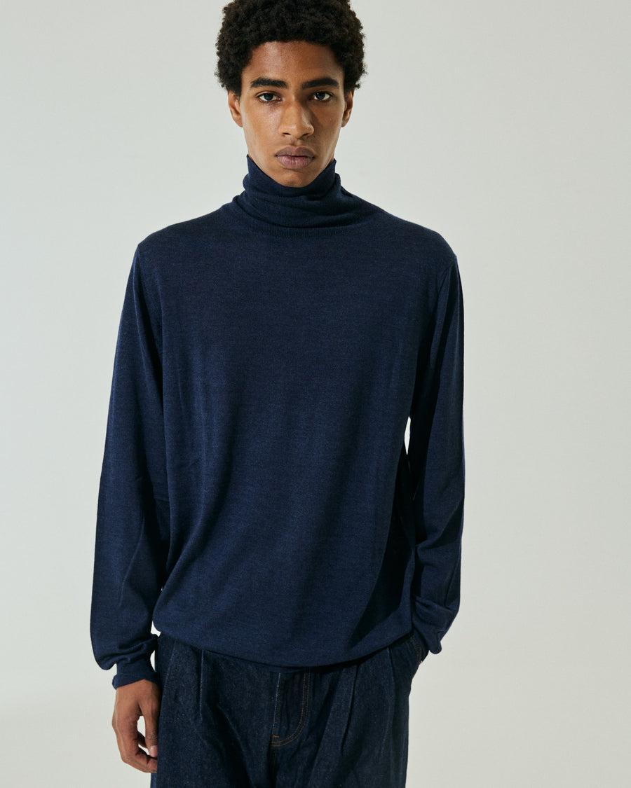 Scaglione TURTLENECK FINELUX NAVY