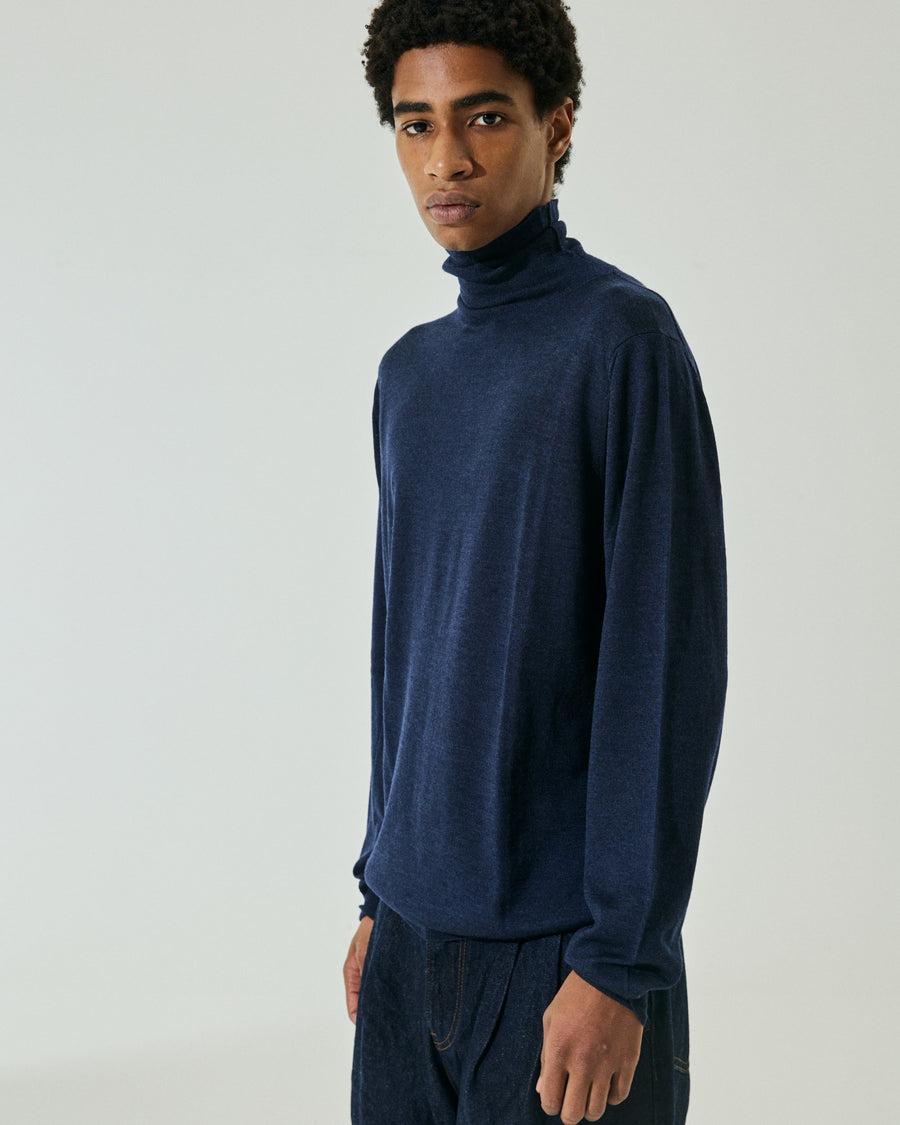 Scaglione TURTLENECK FINELUX NAVY