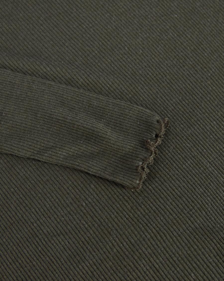 Scaglione TURTLENECK RIBBED MICROMODAL KAKI