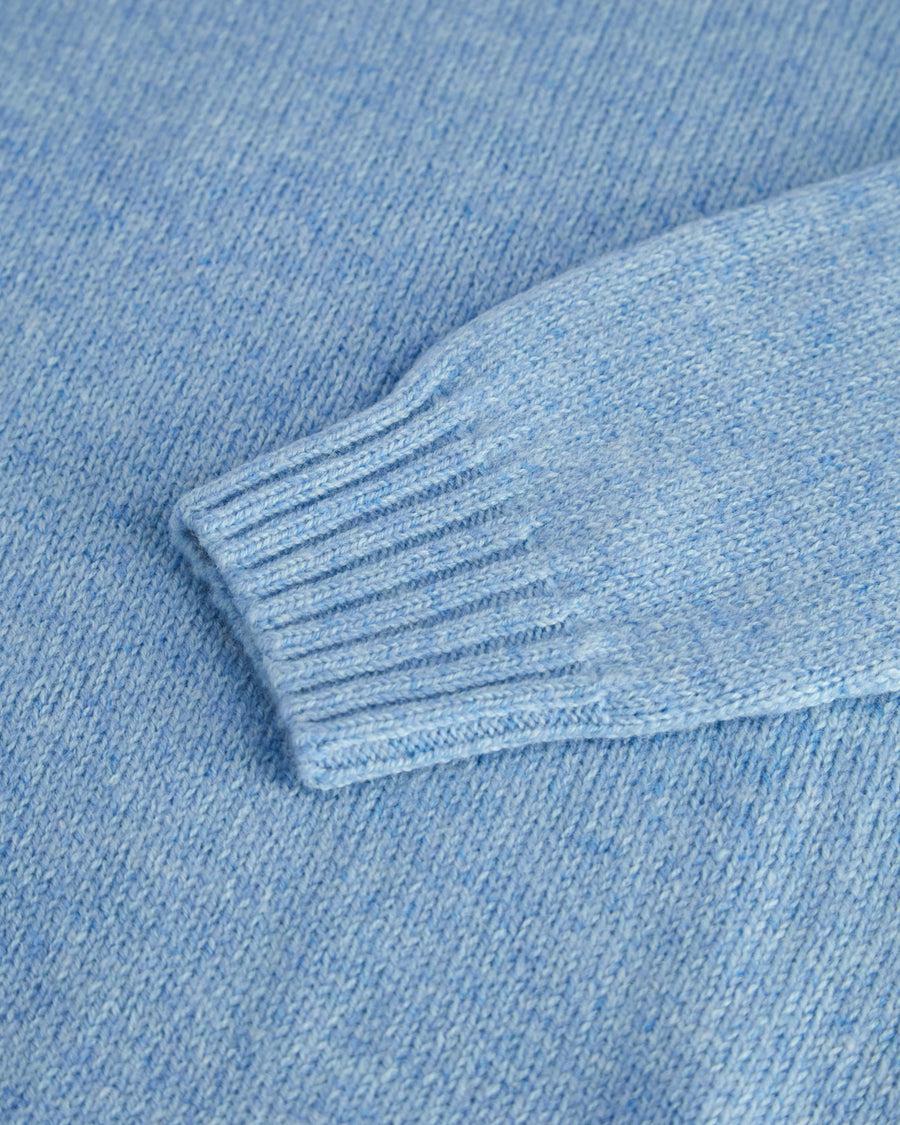 Scaglione TURTLENECK SEAMLESS SOFTWOOL BABYBLUE